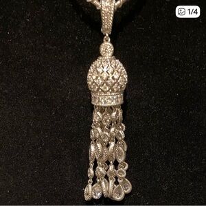 Judith Ripka Silver Tassel Enhancer